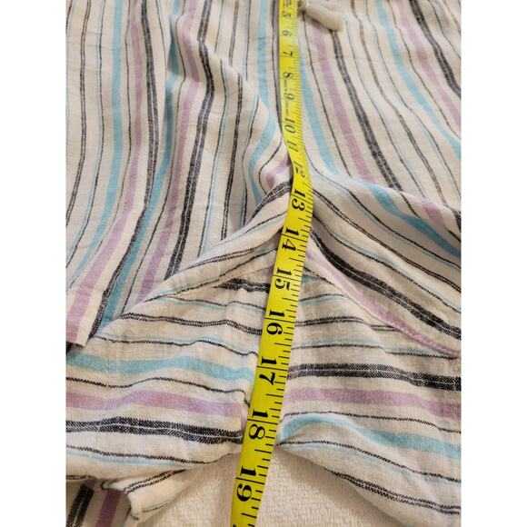 Lane Bryant Line Blend Stripe Shorts - Picture 11 of 11